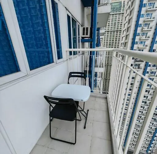 1br Condotel With Balcony At Sm Light Residences #lt04 شقة *
