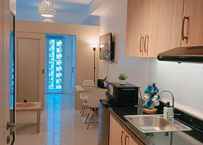 1br Condotel With Balcony At Sm Light Residences #lt04 * مانيلا