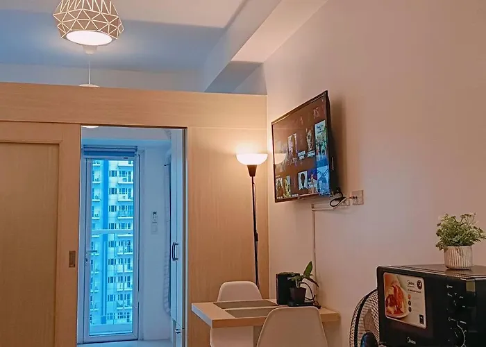 شقة 1br Condotel With Balcony At Sm Light Residences #lt04